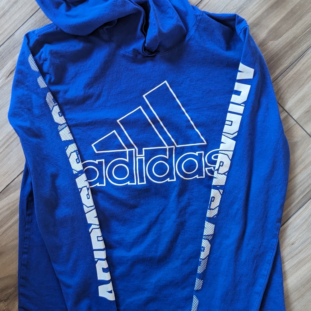 Adidas Blue Hoodie